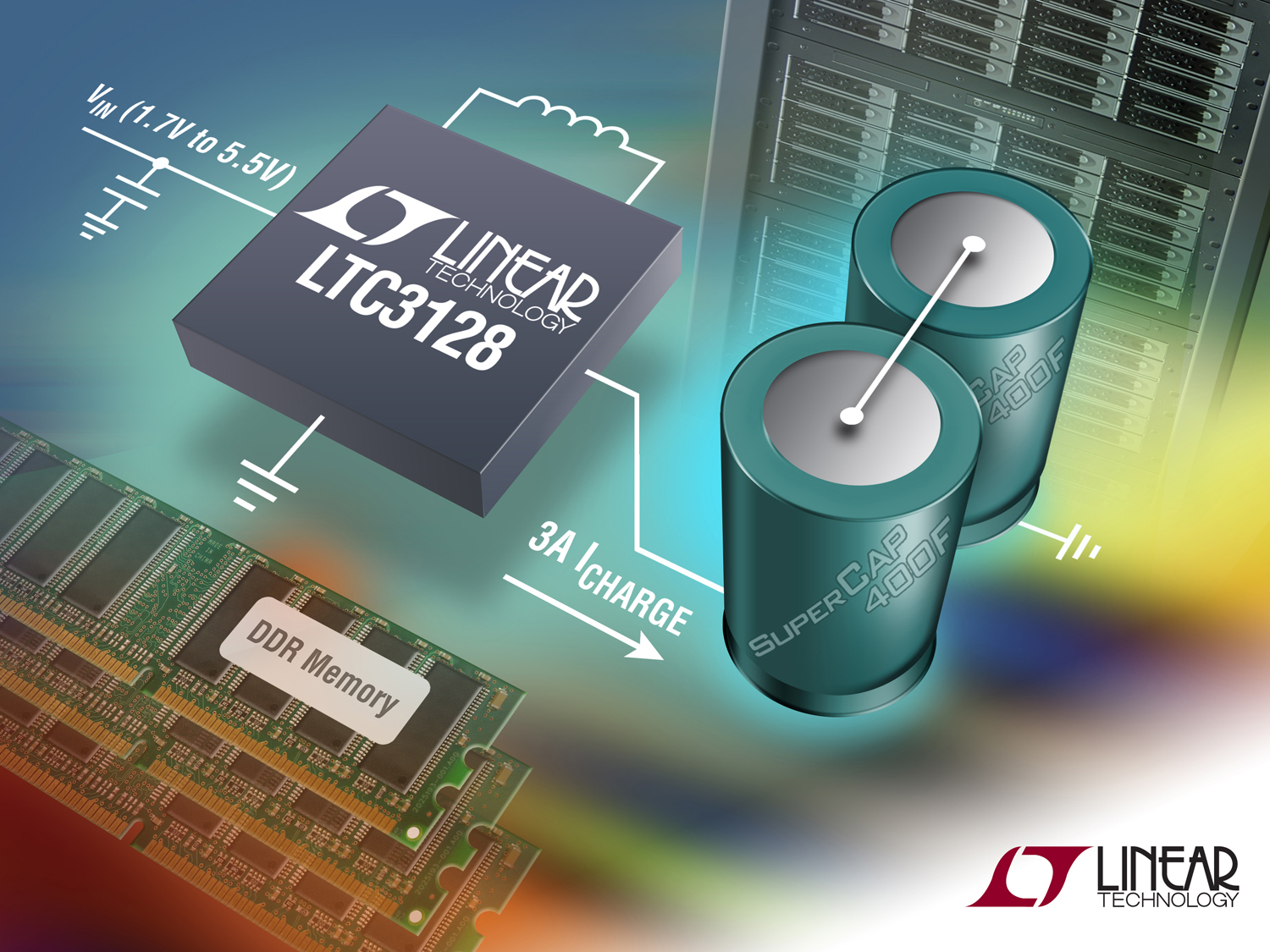 3A BuckBoost Super Capacitor Charger Features Active Capacitor