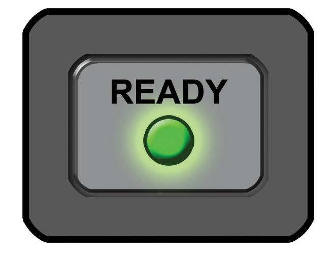 Figure 1. The “Ready” Light Lies The Ready light indicates that the battery is fully charged. This does not mean “able.” There is no link between “ready” and battery performance. 