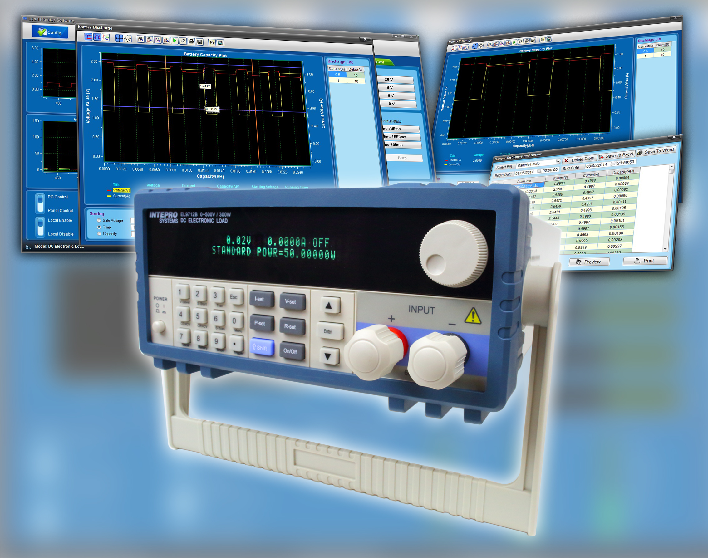 018 - Battery Testing Made Simple with New INTEPRO EL9712 Electronic Load Series