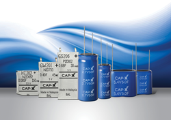 CAP-XX supercapacitor line
